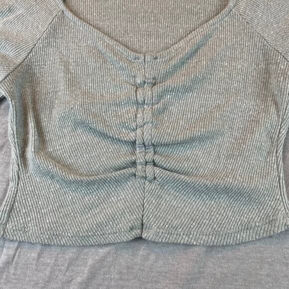 Bundle 4 Altar'd State Shirts Sweater Tops S M White Gray Brown - Picture 14 of 14